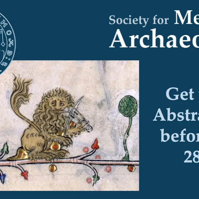 The Student SMA Conference “Trials, Travels and Transitions: Tales from the Medieval World” call for papers is closing soon! You’ve got until 28th April to follow the link below to submit an abstract for a 15 minute conference paper, 5 minute lightning talk or poster. We’re really excited to welcome you all later this year!  https://forms.gle/gzUvjtgpdnbZRtq27