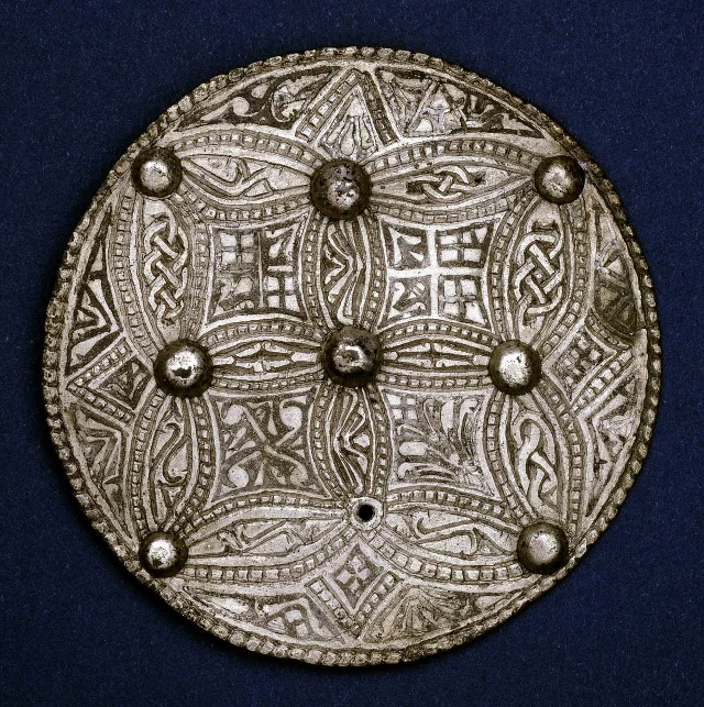 This week #Take5 returns to the subject of hoards. Here are 5 more discoveries deposited in the medieval period.

1: Beeston Tor Hoard. This a 9th century Anglo-Saxon hoard consisting of 49 coins, two silver brooches in the Trewhiddle style, three finger rings and some fragments. The hoard was found in a cave within fragments of leather suggesting it may originally have been in a bag. (Image: © Trustees of the British Museum, Public Domain via Wiki Commons).

2: Trewhiddle Hoard. This is a late 9th century hoard of Anglo-Saxon coins and silverware including a scourge, chalice and a Celtic penannular brooch. Many of the artefacts are decorated with the stylised animal motifs that the hoard gives its name to. (Image: © Trustees of The British Museum via Wiki Commons CC BY-SA4.0).

3: Norrie’s Law Hoard. This is a 6th century hoard of Late Roman and Pictish silver items. Of the almost 12.5kg of silver, only 170 objects are known of today but among them are some stunning examples of a penannular brooch, a decorated leaf-shaped plaque, a large hand-pin and a spiral finger ring. (Image: © National Museums Scotland).

4: Bedale Hoard. This is an early 10th century hoard of ingots, jewellery, sword parts, collars, neck rings and arm rings. The hoard contains Russian, Irish, Anglo-Saxon and Anglo-Scandinavian elements, representing the scale of international connections in this period. (Image: © York Museums Trust via Wiki Commons CC BY-SA 4.0).

5: Tealby Hoard. This is a late 12th century hoard of silver pennies from the reign of Henry II. The coins were contained within a Roman waster pot (pictured) that would have been 900 years old when the hoard was deposited. The hoard gives its name to the Tealby type pennies. (Image: © The Collection: Art and Archaeology in Lincolnshire).