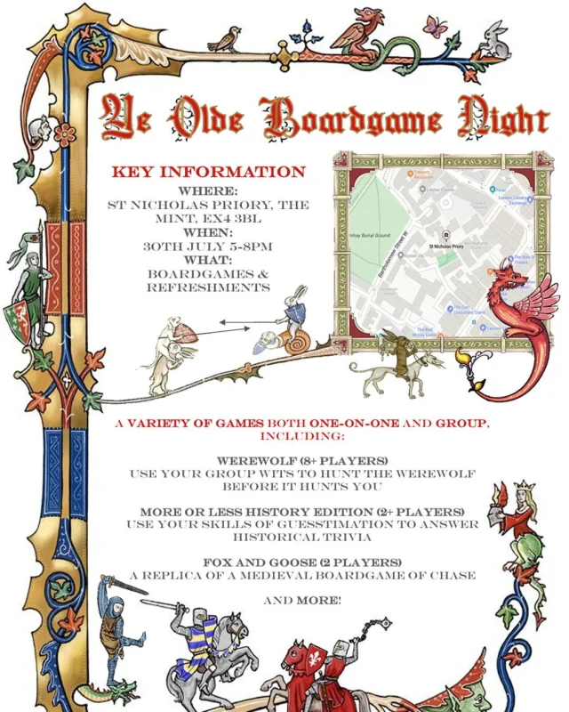 Our annual Student Conference is approaching fast! For those attending, here are details for the pre-conference medieval boardgames and trivia night. We look forward to seeing you there!
https://medievalarchaeology.co.uk/medieval-boardgames-and-trivia-at-the-sma-student-conference/